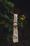 White Upcycled Belt by Lafaani with Accessories, Add Ons, Belts, Casual Wear, Free Size, Less than $50, Natural, Products less than $25, Solids, The Way You Look by Lafaani, Upcycled, Upcycled Cotton, White at Kamakhyaa for sustainable fashion