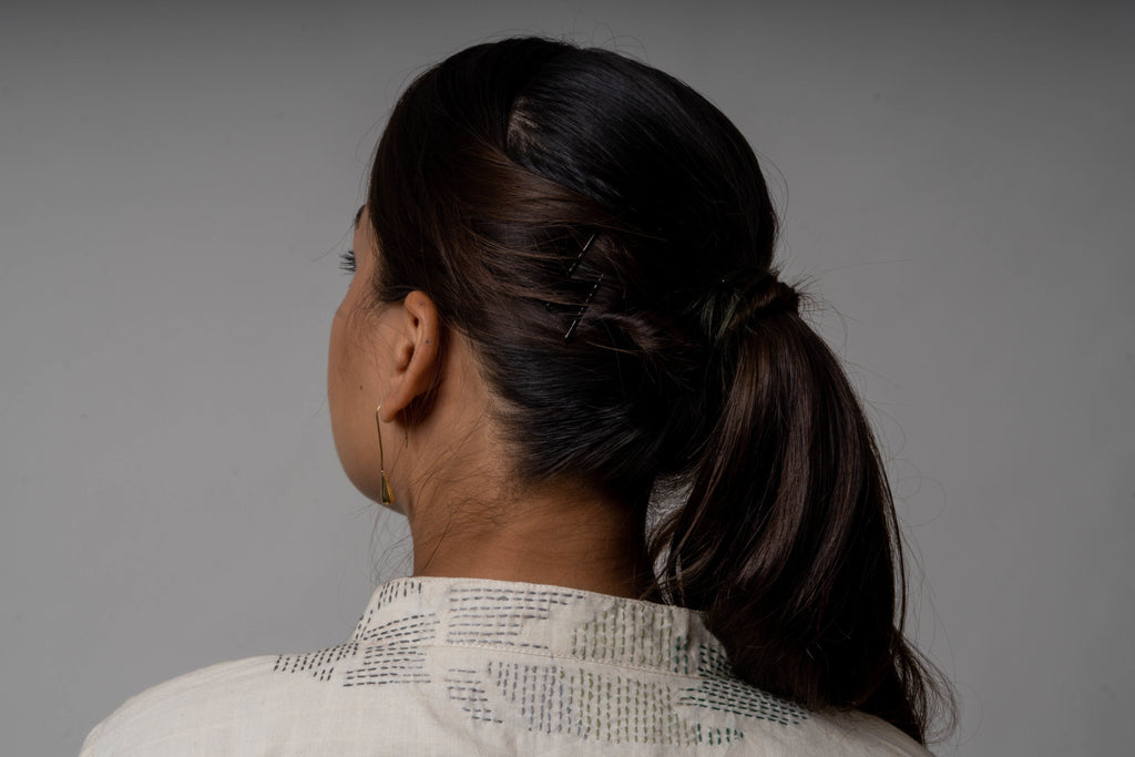 White Reversible Cotton Jacket by Lafaani with Casual Wear, Cotton, Jackets, Natural, Regular Fit, Reversible, Solids, The Way You Look by Lafaani, White, Womenswear at Kamakhyaa for sustainable fashion