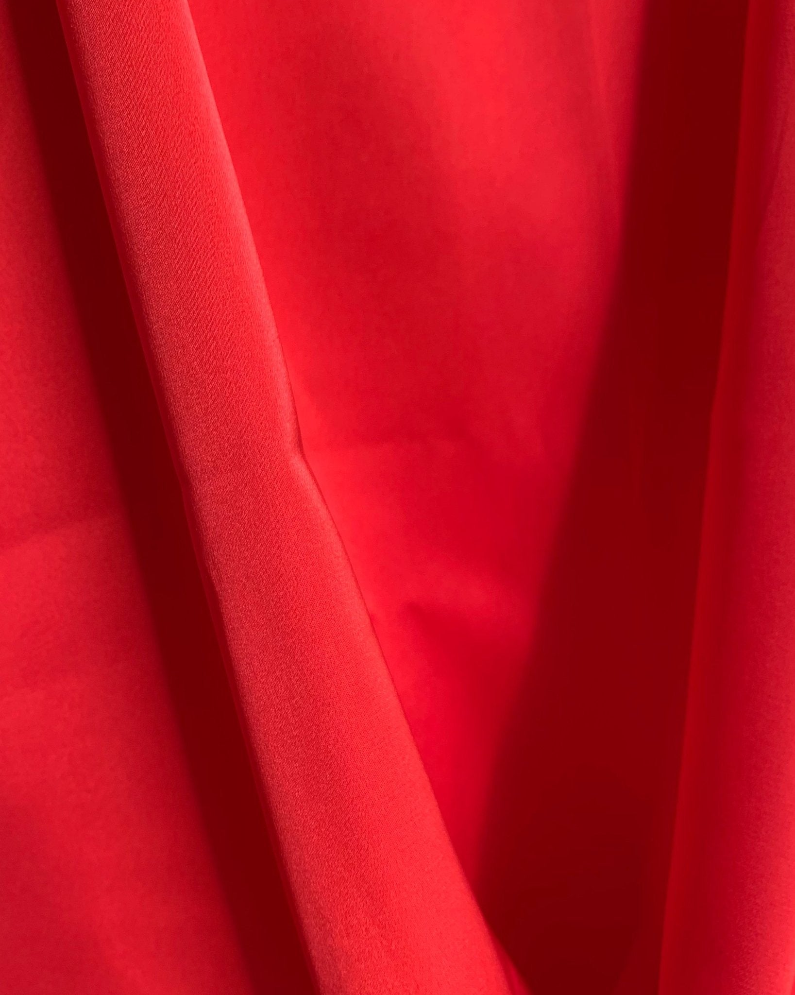 Red Satin Silk Kurta Set by Mayura Kumar with Ajrakh Heritage, Casual Wear, Dresses, Festive Wear, Kaftans, Mayura Kumar, Modal Silk, Relaxed Fit, Solids, Womenswear at Kamakhyaa for sustainable fashion