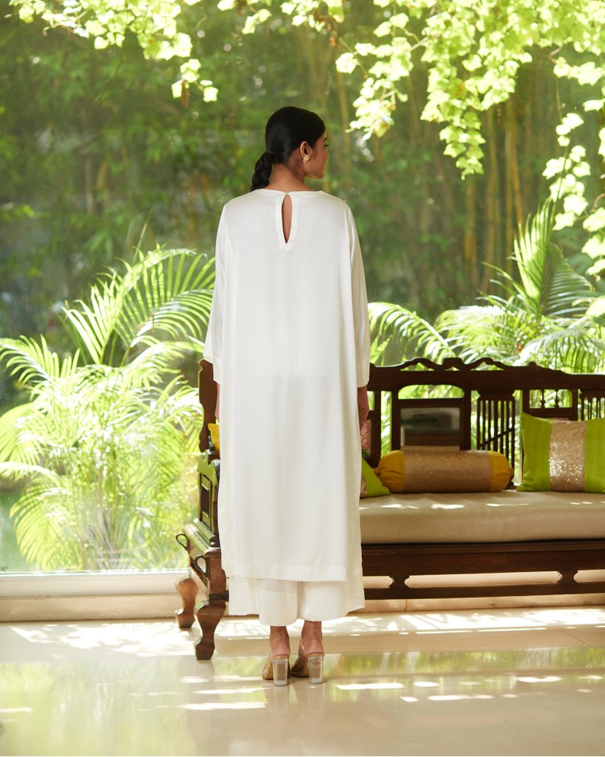 Kurta Set - White/Gold by Mayura Kumar with Kurta Sets, Timeless Elegance at Kamakhyaa for sustainable fashion