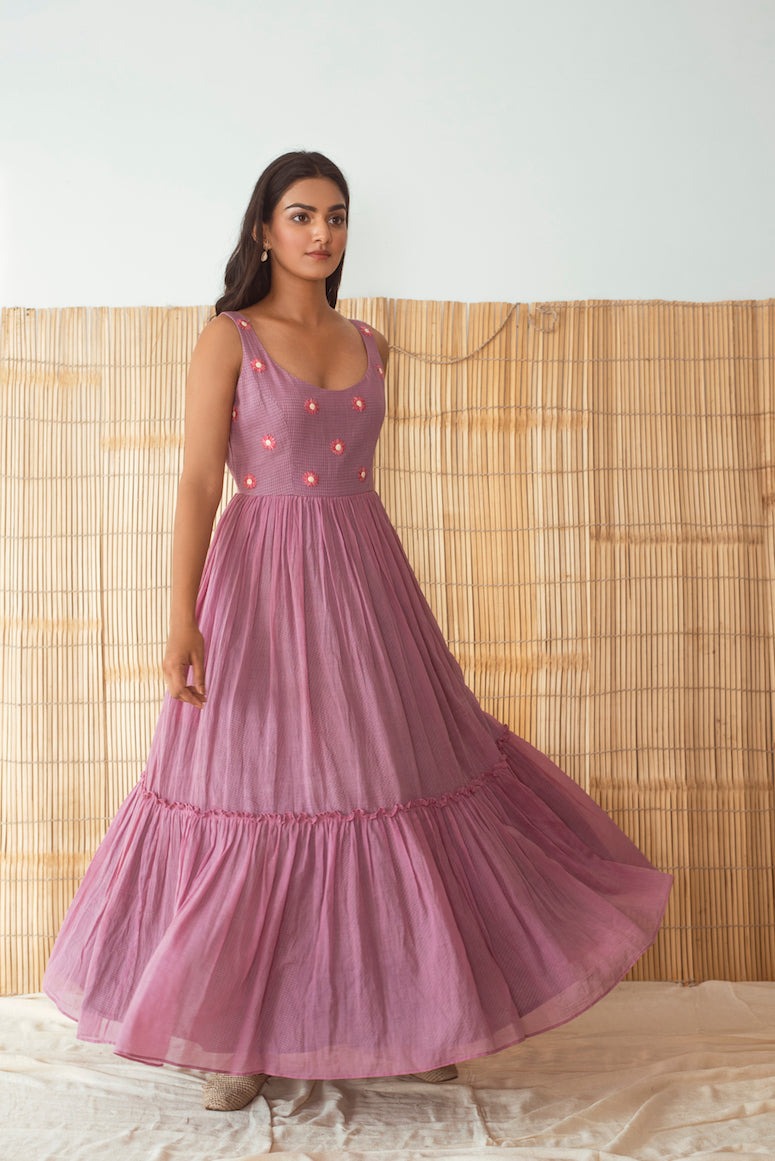Lilies & Lavender Dress Dresses Kurta Maxi Dresses, Rozana Taro Kamakhyaa