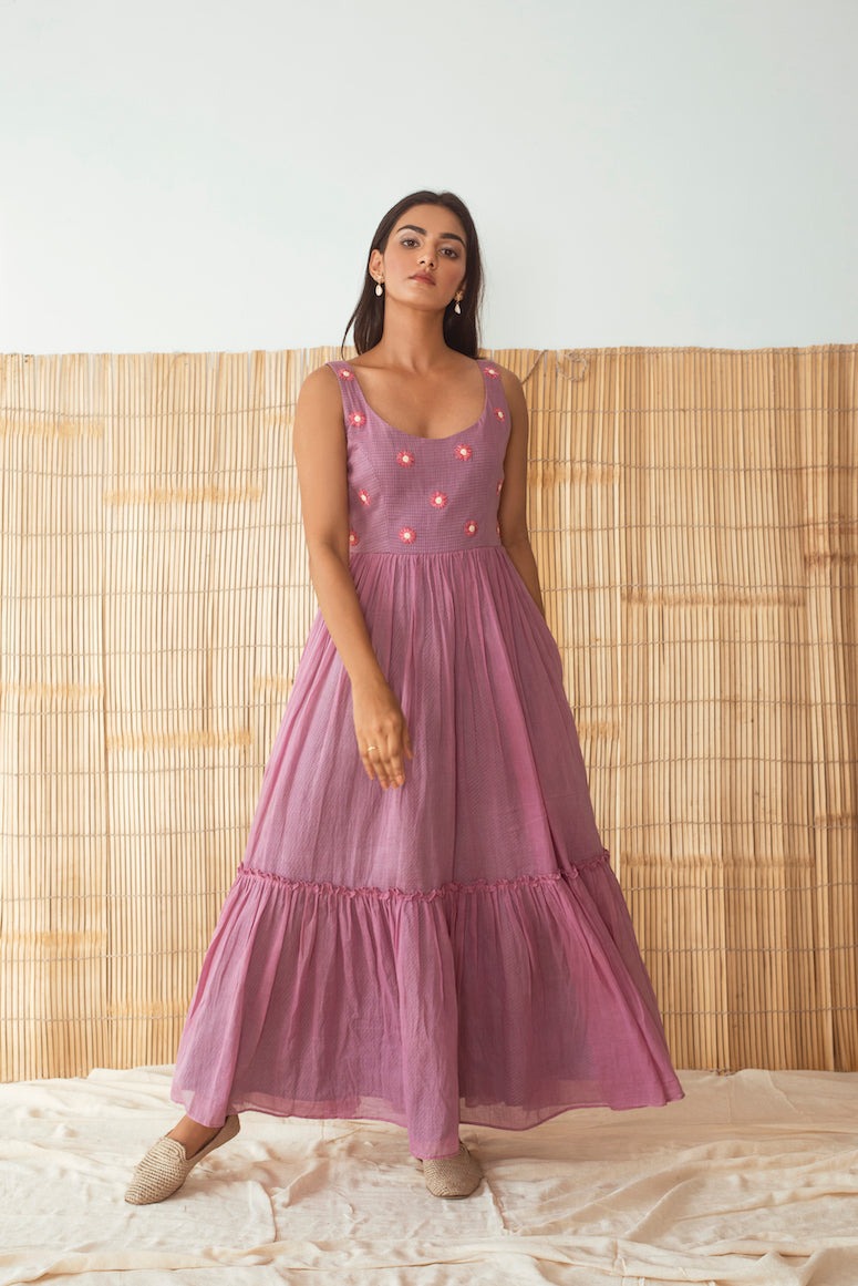 Lilies & Lavender Dress Dresses Kurta Maxi Dresses, Rozana Taro Kamakhyaa