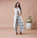 White Cotton Jacket by Dan Ba with Coats, Cotton, July Sale, July Sale 2023, Natural, Relaxed Fit, Resort Wear, Solids, White, Womenswear at Kamakhyaa for sustainable fashion